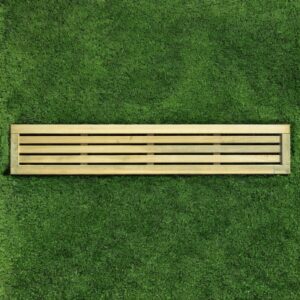 1.8m x 0.3m Slatted Fence Panel