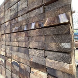 1.83m x 150mm x 47mm Wooden Gravel Board - Image 2