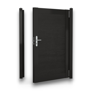 DuraPost Black Aluminium Gate Kit
